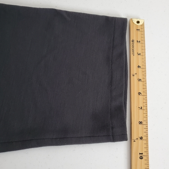 Eileen Fisher Wool Blend Hi-Rise Pants Size L Gray Stretch Pull-on Career - Picture 9 of 13